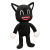 Cross-Border Hot Sale Siren Head Siren Head Doll Plush Toys Double-Headed Monster Steam Whistle Black Cat Ragdoll