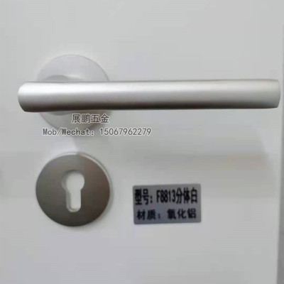 Factory Direct Sales American Simple Door Lock Aluminum Alloy Household Door Lock Silent Bedroom Split Lock