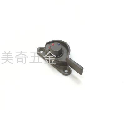 Doors and Windows Crescent Lock Lock Catch of Doors and Windows Moving Window Lock Plastic Steel Window Casement Window Safety Window Lock Push Pull Translation Crescent Lock