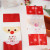 Baking Packaging Christmas Elderly Snowman Packaging Bag Snowflake Crisp Nougat Candy Cookies Biscuits Bag Flat Bag