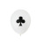 Hot Sale 12-Inch 2.8G Creative Poker Balloon Printing Rubber Balloons Party Layout