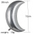 Oversized 36-Inch Moon Aluminum Balloon Baby Full-Year A Hundred Day Birthday Decorations Arrangement Spot Supply