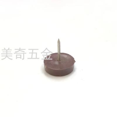 Brown Plastic Floor Nail Bottom with Patterns Non-Slip Keep Dry Furniture Floor Nail Cabinet Wardrobe Thickened Floor Nail