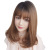 Factory Wholesale Wig Female Korean Air Bangs Fashion Chemical Fiber Hair Headgear Wholesale Wig Customizable