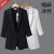 ICE Cotton Thin Small Suit Women's Spring and Summer New Japanese Style Pure Color Casual Versatile Small Suit Large Size