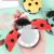 LADYBIRD Fill Light Mirror Fan Mini Cute Student Portable Folding Net Red Pocket Small Electric Fan