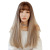 New Women Wig Korean Fashion Realistic Hair Long Straight Wig Jiafa Synthetic Wigs In Stock Wholesale