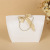 Printed Gift Portable Paper Bag Ivory Board Bag Gift Clothing Paper Bag Customized Paper Bag