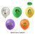 Plants Vs Zombies Birthday Party Balloon Set Peashooter Party Decorations Rubber Balloons Hanging Flag Suit