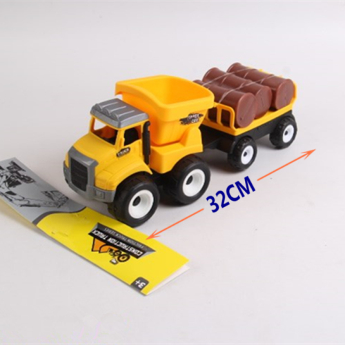 Inertia Engineering Farmer Vehicle model Children‘s Toy Model Car Wholesale Stall Cross-Border Yiwu Small Commodity F40243