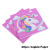 Paper Cup Paper Pallet Pennant Unicorn Theme Birthday Gathering Party Tableware Set Supplies