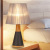 Table Lamp Creative Modern and Simple Led Wrought Iron Wood Nordic Post-Modern Bedroom Bedside Lamp