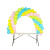 Birthday Party Decoration Table Small Arch Detachable Portable Table Balloon Display Stand Support Frame
