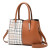 fashion bag Large Capacity Stitching Handbag tote bag  elegant foreign popular stye 13628