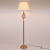 American New Chinese Style Simple European Industrial Iron Crystal Lamp Hotel Engineering Floor Lamp