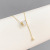 Women's Korean-Style Slim Waist Necklace Light Luxury Minority Clavicle Chain Ins2021 New Normcore Necklace