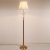 New European-Style Modern Simplicity with American Style Crystal Lamp Bedroom Bedside Floor Lamp