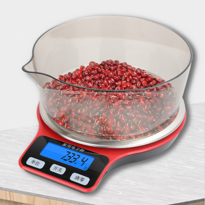 Electronic Household Kitchen Scale Kitchen Electronic Scale Baking Cross-Border Digital Electronic Scale Small Kitchen Scale Food Gram Measuring Scale