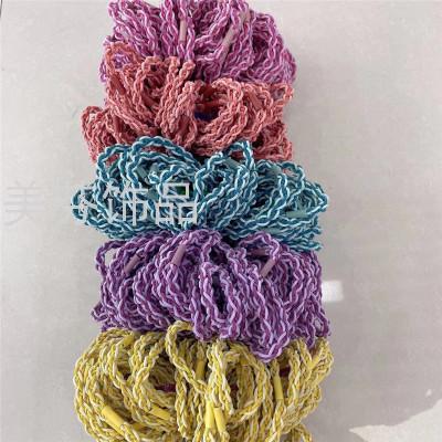Autumn and Winter Basic Exclusive for Cross-Border Style Highly Elastic Hair Rope Top Cuft Hair Accessories Wholesale