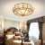 All Copper Solder European American Ceiling Lamp Bedroom Hotel Decoration Balcony Light