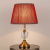 High-End K9 Crystal Modern American and European Style Table Lamp Hotel Household Bedroom Bedside Lamp Cabinet