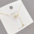 Women's Korean-Style Slim Waist Necklace Light Luxury Minority Clavicle Chain Ins2021 New Normcore Necklace