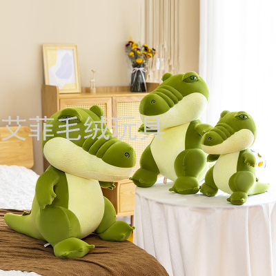 Cartoon Crocodile Soft Toy Children's Ragdoll Doll Bed Pillow Gift Plush Toy