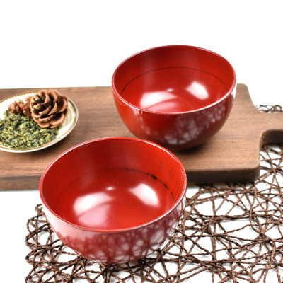 Factory Direct Sales Natural Solid Wood Bowl Simple Rosewood Bowl Rice Bowl Noodle Bowl Wooden Tableware