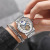 Genuine Tourbillon Automatic Mechanical Watch 2021 Top Ten Brands Stainless Steel Strap Waterproof Men's Watch