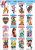 Extra Large Humanoid Stickers 95 * 56ally C Humanoid Stickers Flat Humanoid Stickers Figure Modeling Stickers Factory 