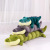 Simulated Crocodile Doll Long Strip Bolster Sleeping Doll New Children's Gift Plush Toy