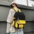 Schoolbag Women's Overalls Style Korean Style Ins Trendy Harajuku Style Ulzzang College Students' Backpack High School Large Capacity Backpack