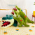 Creative Software Crocodile Pillow Open Mouth Big Teeth Stuffed Crocodile Gift Doll for Children Plush Toy