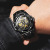 Jinshidun Brand Tik Tok Live Stream Top-Selling Product Fashion Men's Automatic Mechanical Watch Silicone Waterproof Sports Watch
