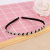 2021 New Korean Style Twisted Rhinestone Headband Girl Ins Diamond Hair Accessories Claw Chain Headband Headdress