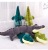 Simulated Crocodile Doll Long Strip Bolster Sleeping Doll New Children's Gift Plush Toy