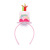 Children's Birthday Cake Headband Christmas Halloween Headdress Birthday Party Baby Birthday Hat Wish Hair Accessories
