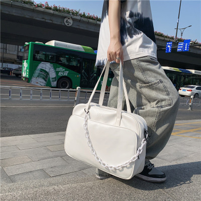 Handbag Women's Korean-Style Leisure Commute Large Capacity Totes Internet Celebrity Short Distance Travel Shoulder Bag Men's Handbag Fashion