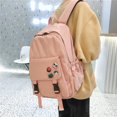 Schoolbag Female Korean Style High School Student Backpack Large Capacity Female Backpack Female 2020 New All-Matching Ins Junior High School Students