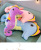 Creative Large Hippocampus Doll Pillow to Sleep with Long Pillow Girl Doll Plush Toy