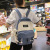 Wholesale Workwear Schoolbag Male College Student Street Trend Backpack Female College Student Simple Large-Capacity Backpack Mori Style