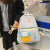 New Japanese Girl Heart Ins Style Cute Contrast Color Backpack Korean College Junior High School Schoolgirl's Schoolbag