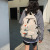 New Schoolbag Korean Harajuku Ulzzang High School Backpack Female Middle School Student Large Capacity Junior High School Backpack Ins