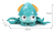 Bath Toys Swimming Octopus Baby Bath Water Dragging Crawling Toys Q Cute Octopus