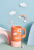 M04-7058 Rainbow Cups Set Sky Juice Cup Rainbow Hot Air Balloon Milk Cup Simple Cute Coffee Cup