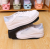 Adjustable Simple Double-Layer Shoe Rack Plastic Integrated Shoe Rack