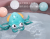 Bath Toys Swimming Octopus Baby Bath Water Dragging Crawling Toys Q Cute Octopus