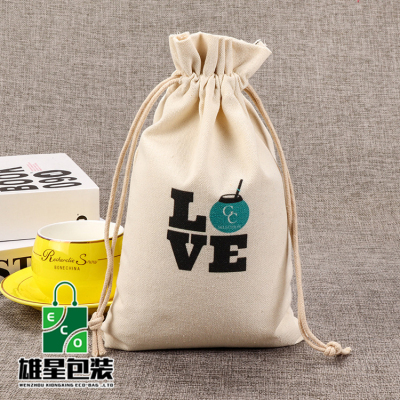 Customized Supply Color Printing Gift Portable Cotton Bag Customized Printing Logo Ad Bag