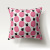 Amazon Hot Short Plush Velvet Pillow Cover Geometric Abstract Sofa Throw Pillowcase Watercolor Printing Cushion Cover