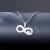 Cross-Border New Accessories European and American Jewelry Supply Geometric Necklace Simple Hollow Stainless Steel Cutting Clavicle Necklace